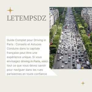 Guide Complet pour Driving in Paris Conseils et Astuces