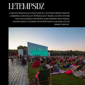 Outdoor Cinema Paris Une Expérience Cinématographique en Plein Air